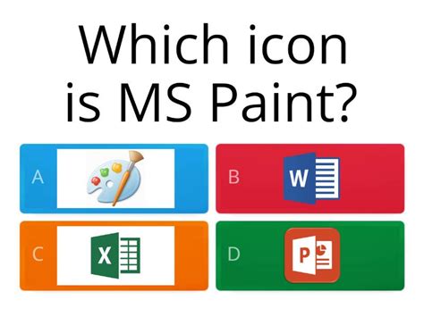 ms paint test|ms paint quiz wordwall.